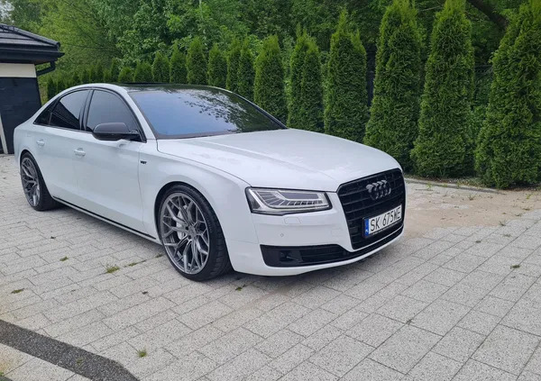 audi a8 Audi A8 cena 165000 przebieg: 114000, rok produkcji 2015 z Katowice